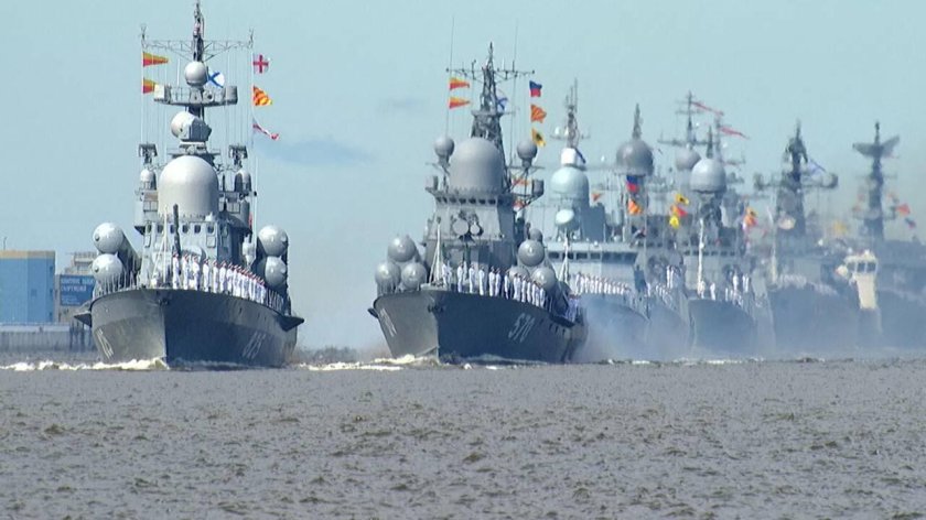 Парад ВМФ В Санкт-Петербурге 2022