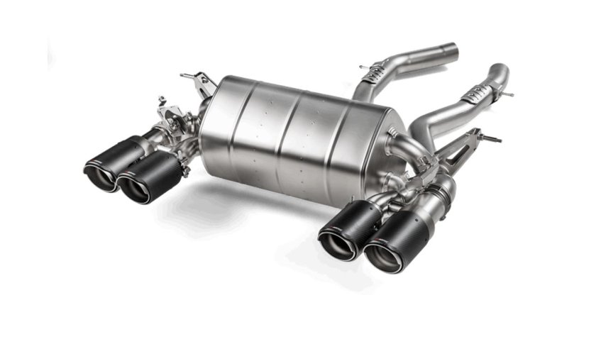 BMW m4 Akrapovic выхлопная система
