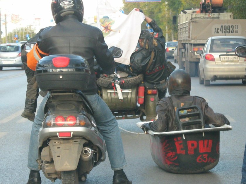 Смешные мотоциклы