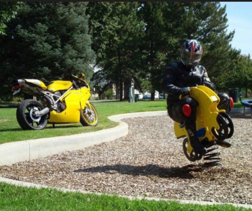 Смешные мотоциклы