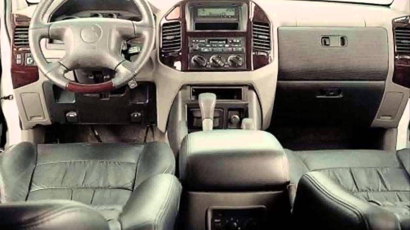 Паджеро 3 салон