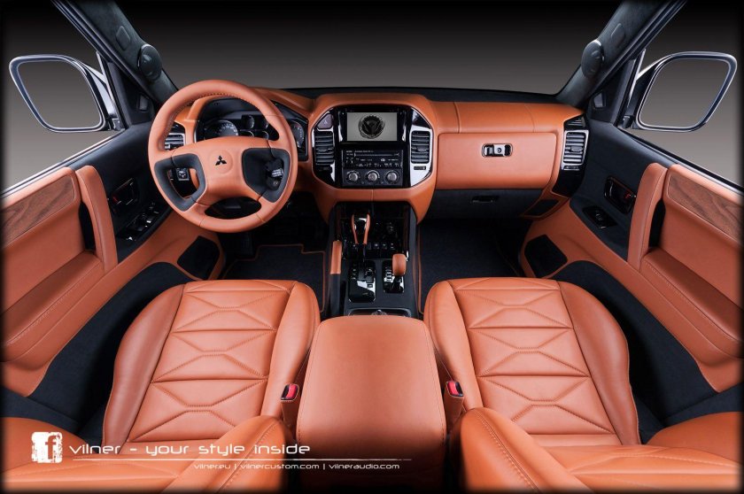 Паджеро 3 салон