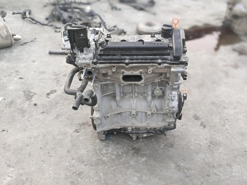 Где находится номер двигателя Leb Honda Vezel