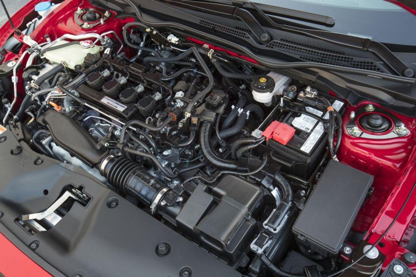 Honda Civic Type r 2019 двигатель