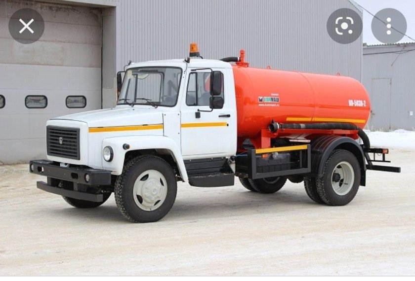 Машина вакуумная ГАЗ-3309 ко-503в