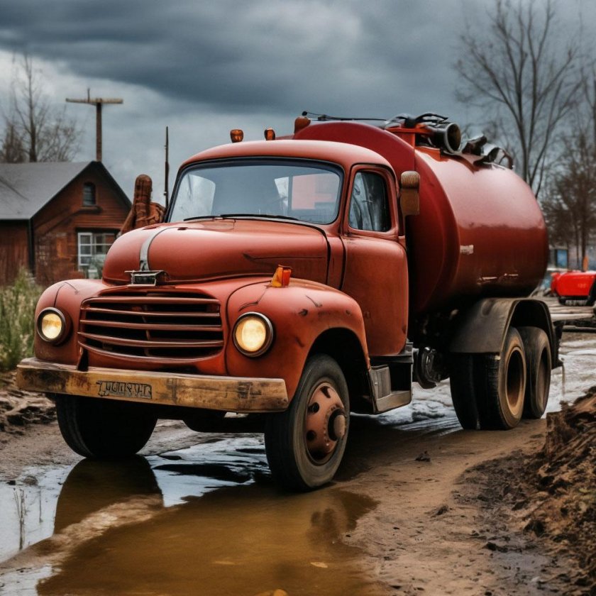 Старые грузовики