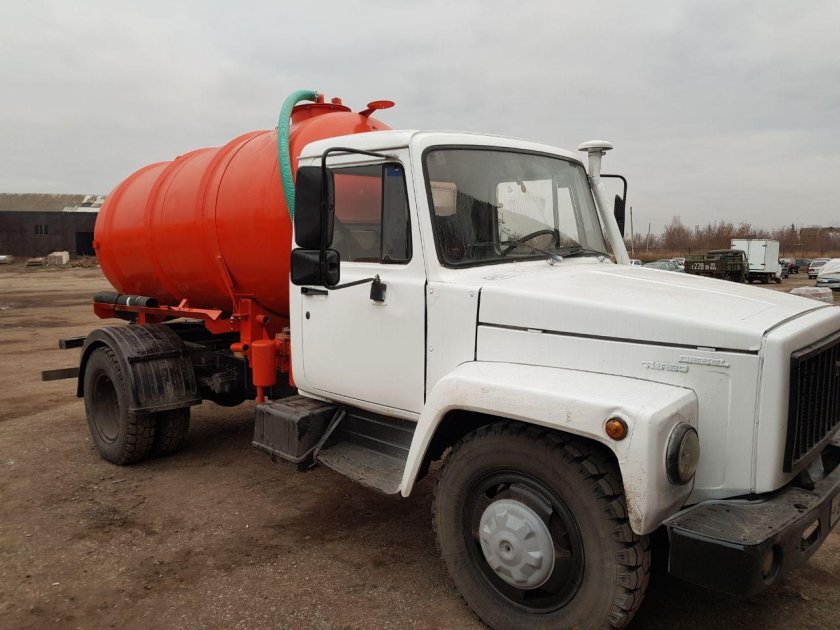 ГАЗ 3309 ассенизатор 5 м3