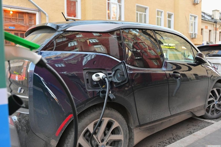 Станция зарядки электромобилей