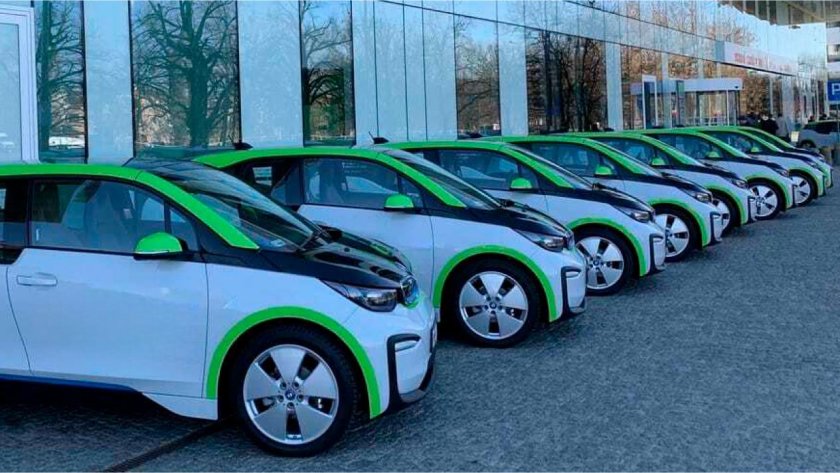 Электрокар каршеринг