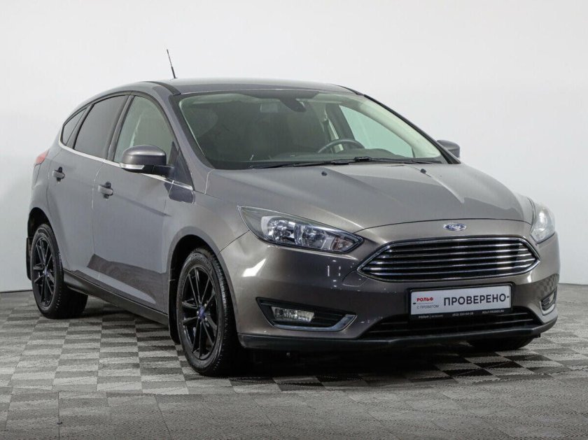 Форд фокус 3 Рестайлинг серебряный