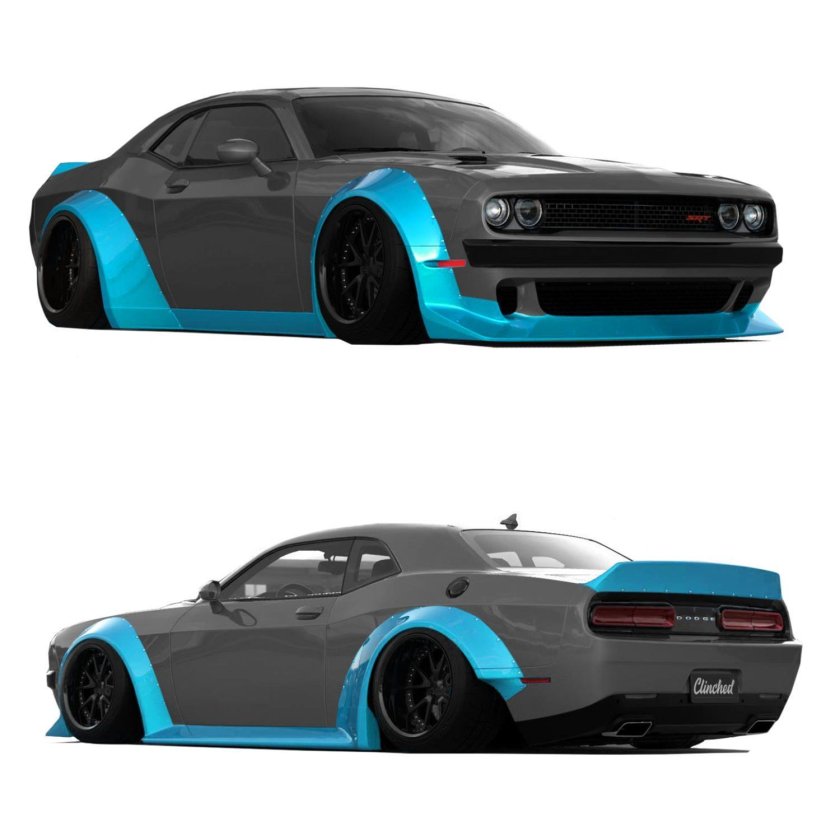 Dodge Challenger wide body Kit