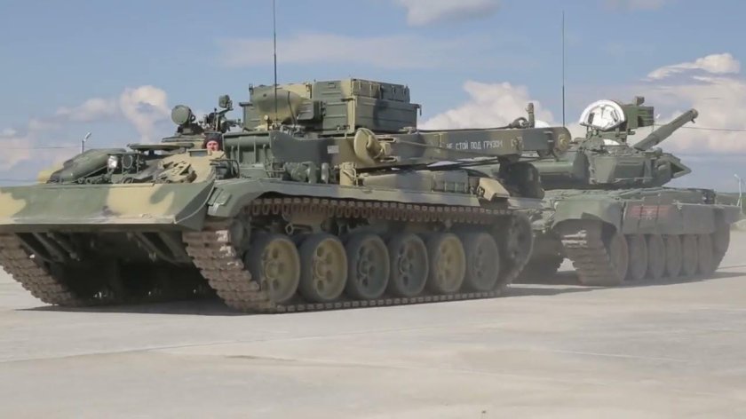 Танк т-90м прорыв