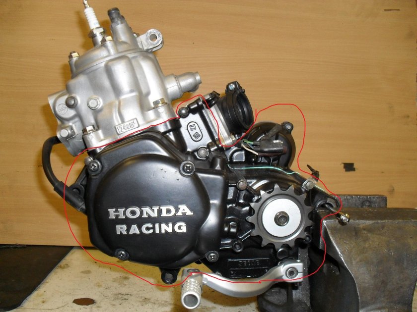 Мотор Хонда 125 2т