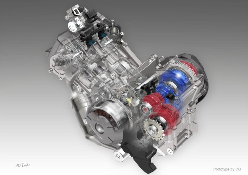 Honda Dual Clutch transmission