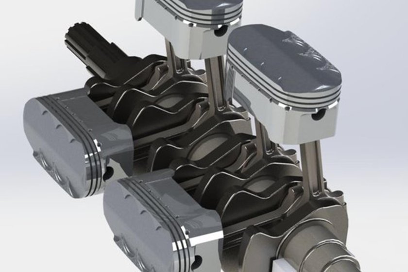 Поршневой двигатель