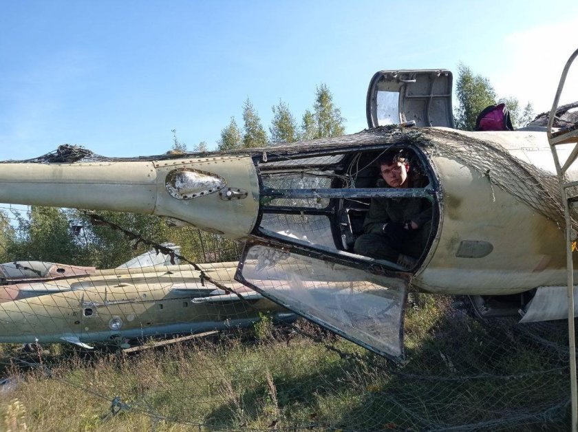 Заброшенный самолет ил 76