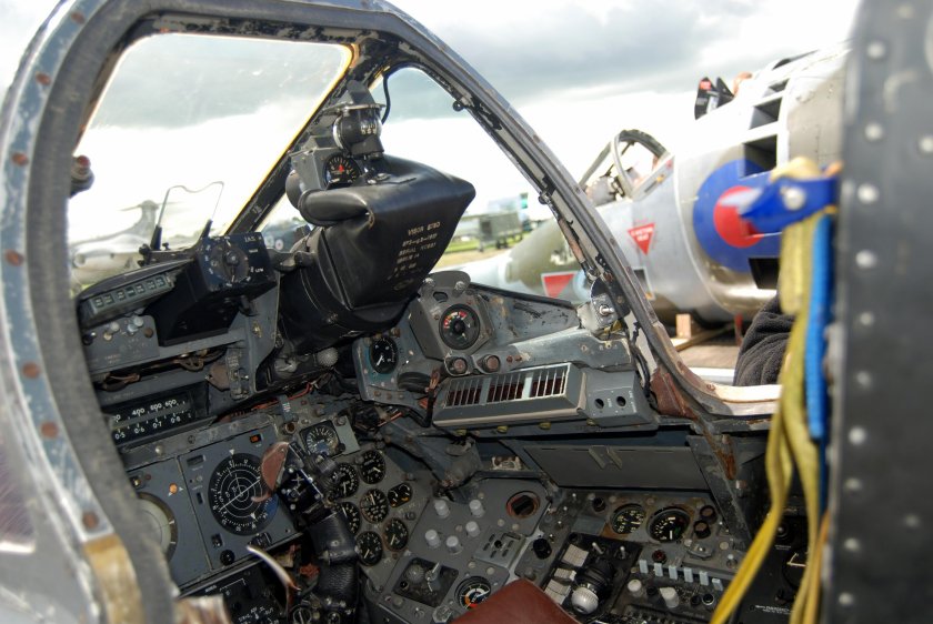 P-38 Lightning кабина