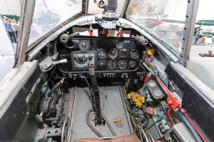 Ла-7 кабина