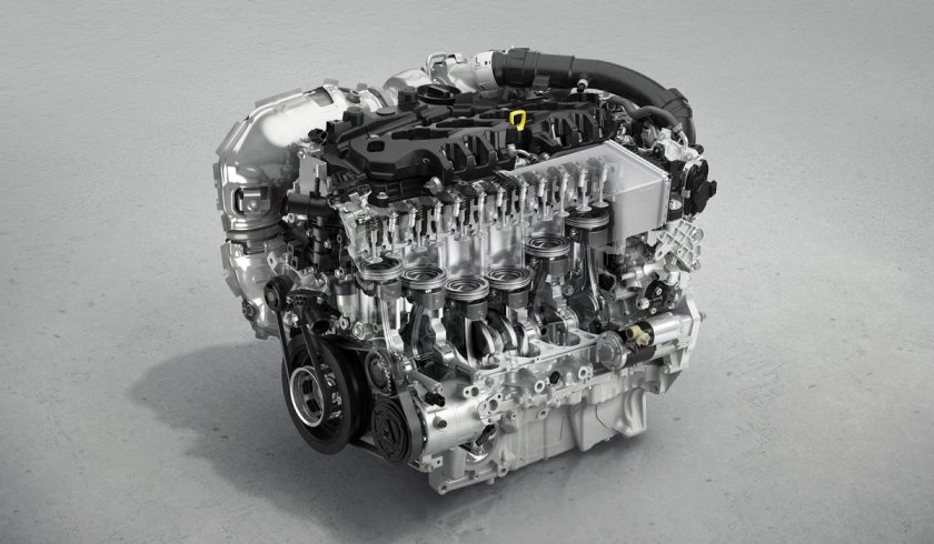 Рядный 6 цилиндровый двигатель