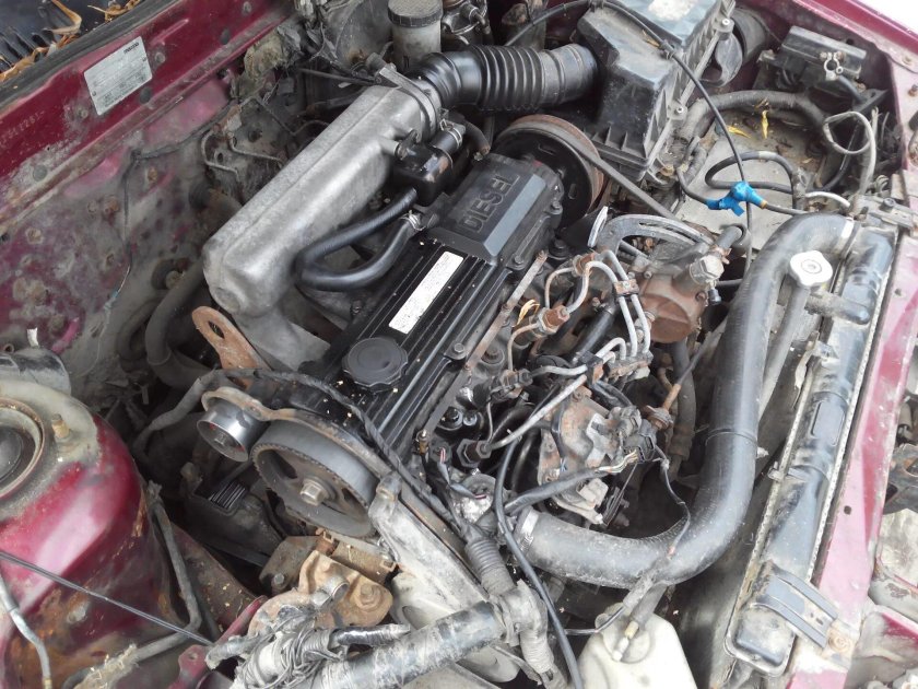 Мазда 626 2.0 дизель мотор