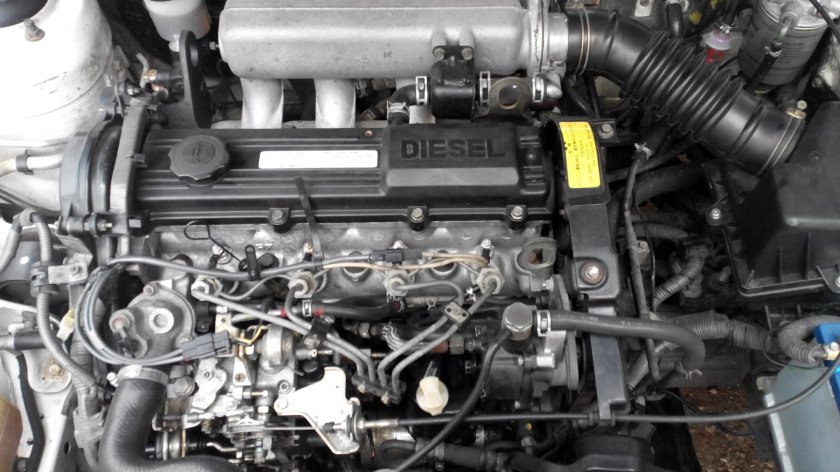 Двигатель Мазда 626 2.0 дизель