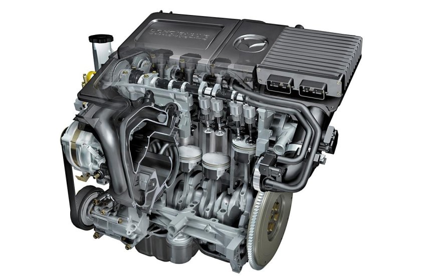 Mazda 2 двигатель 1,4