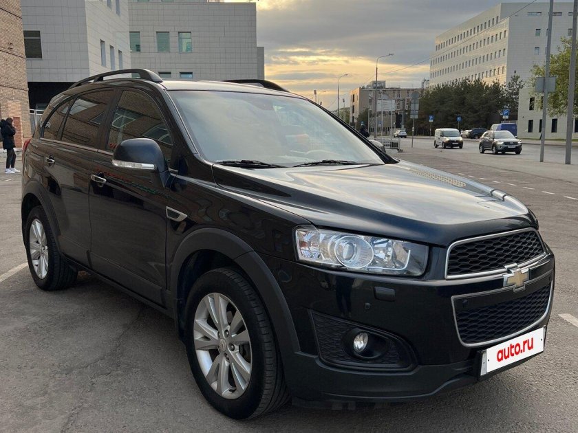 Шевроле каптива черный 2014