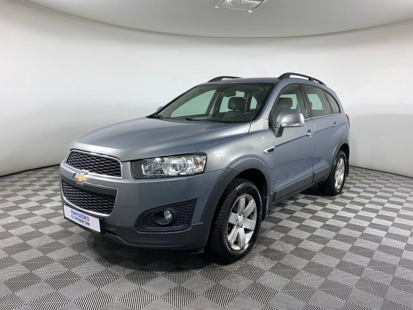 Шевроле Каптива серая 2013