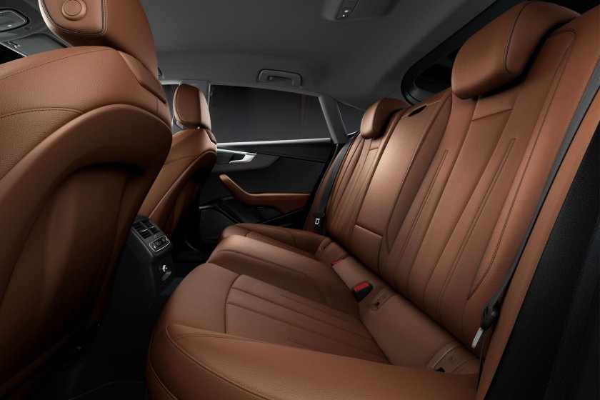 Ауди а5 салон сзади