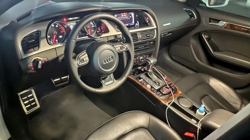 Audi a5 подсветка салона