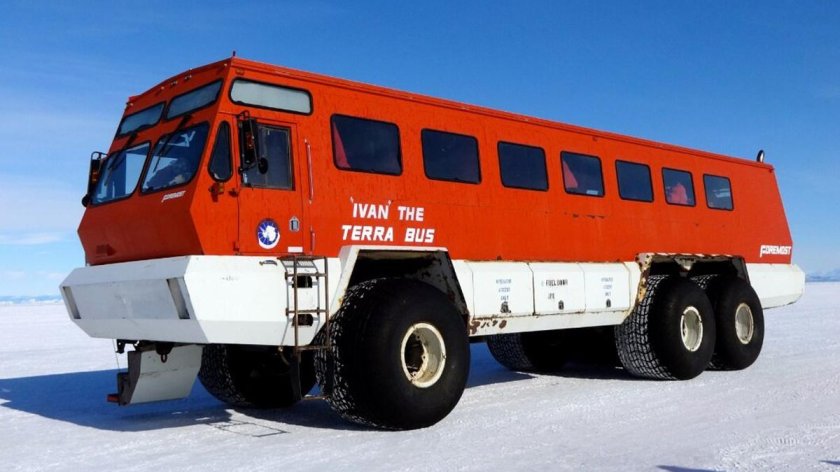 Харьковчанка антарктический вездеход