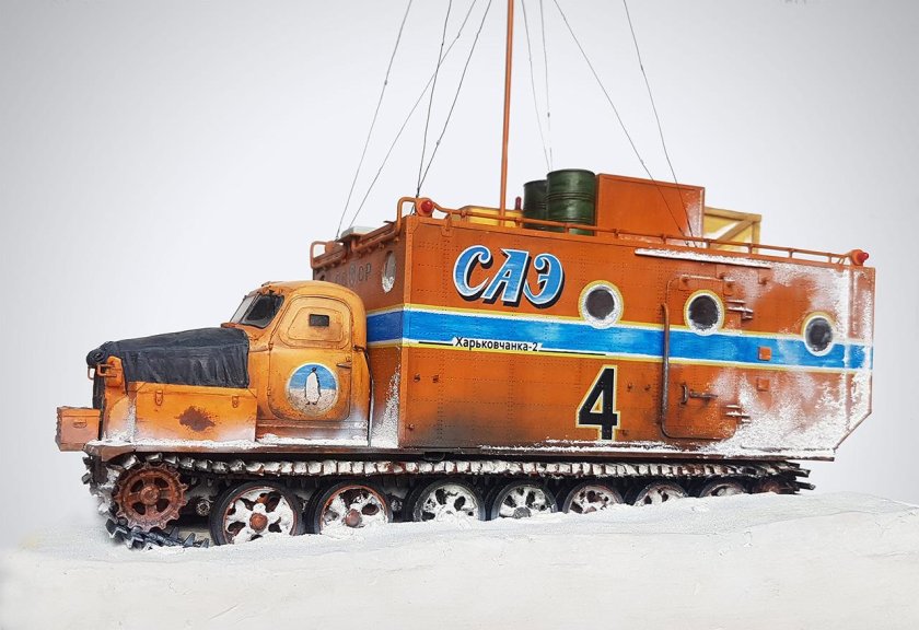 Арктический вездеход харьковчанка-2