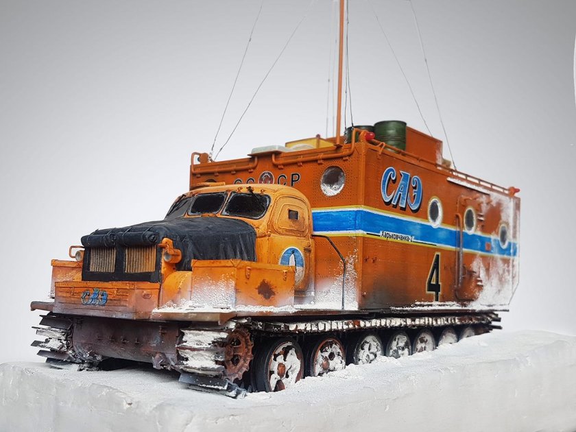 Харьковчанка 2 антарктический вездеход