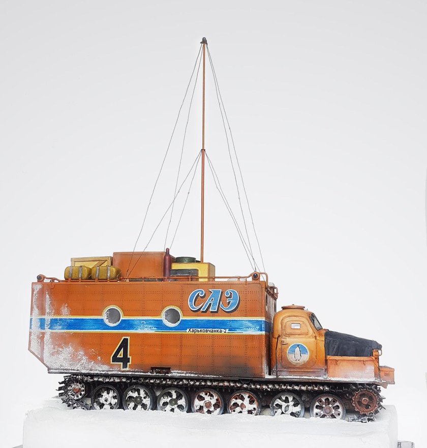 Харьковчанка 2 антарктический вездеход