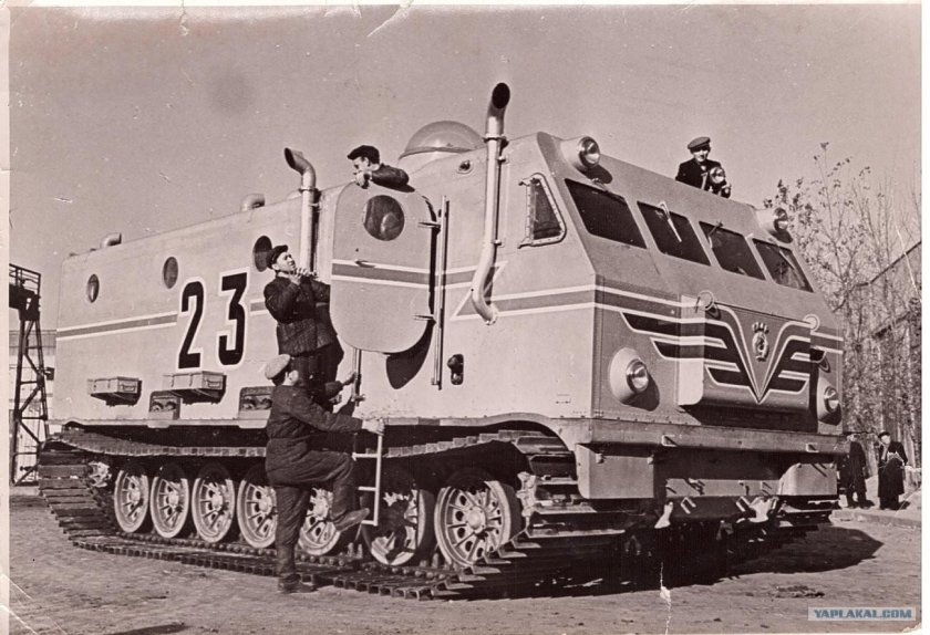 Харьковчанка 2 антарктический вездеход