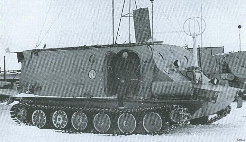 Харьковчанка 2 антарктический вездеход