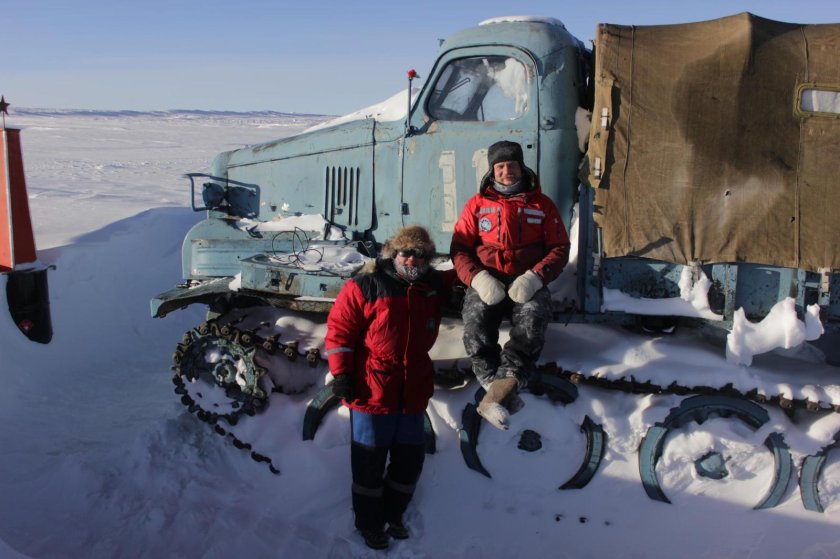 Харьковчанка 2 антарктический вездеход