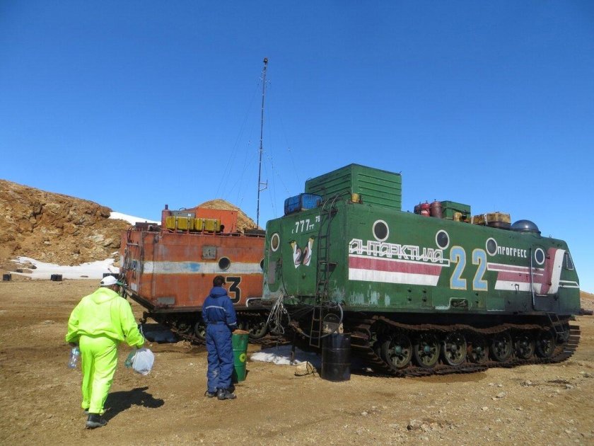 Харьковчанка 3 антарктический вездеход