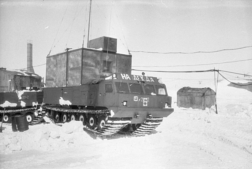 Харьковчанка 2 антарктический вездеход