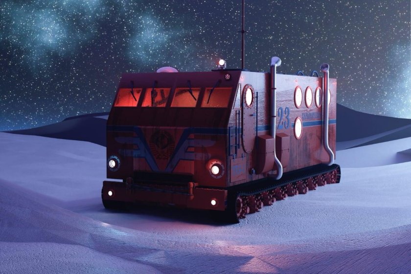 Харьковчанка 3 антарктический вездеход