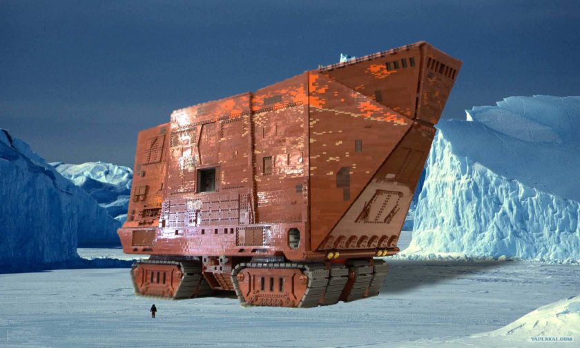 Харьковчанка антарктический вездеход