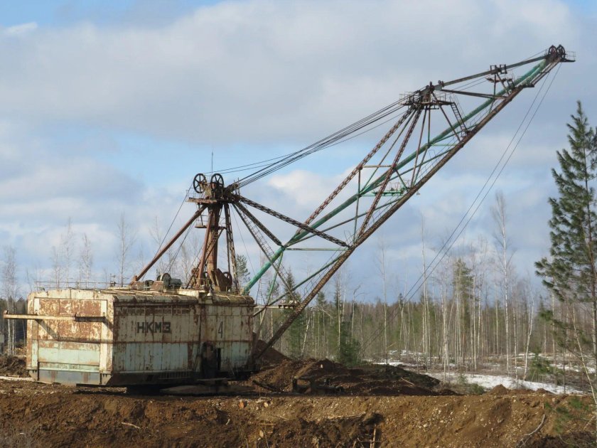 Шагающий экскаватор Эш 10/70