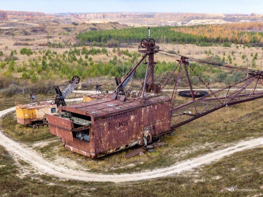 Шагающие экскаваторы Уралмашзавода