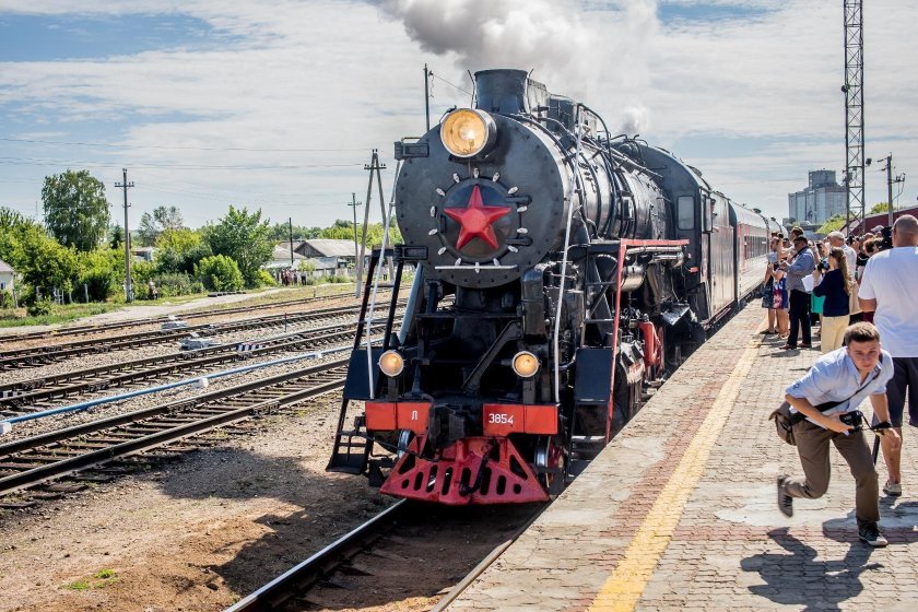 Ретро поезд Воронеж Рамонь