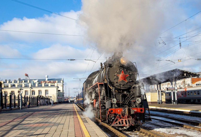 Ретро поезд Воронеж Рамонь