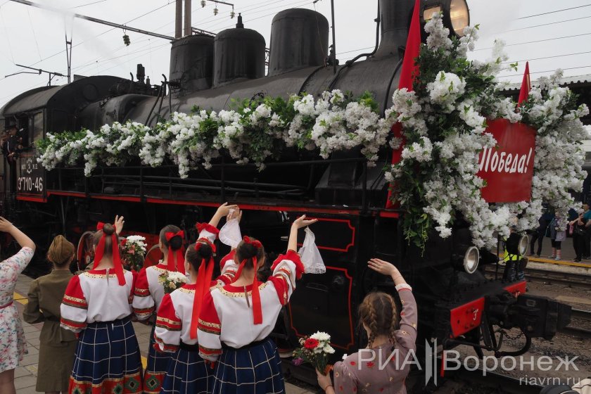 Ретро поезд Воронеж Рамонь