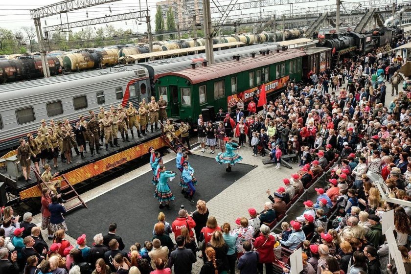 Ретро поезд Воронеж Рамонь