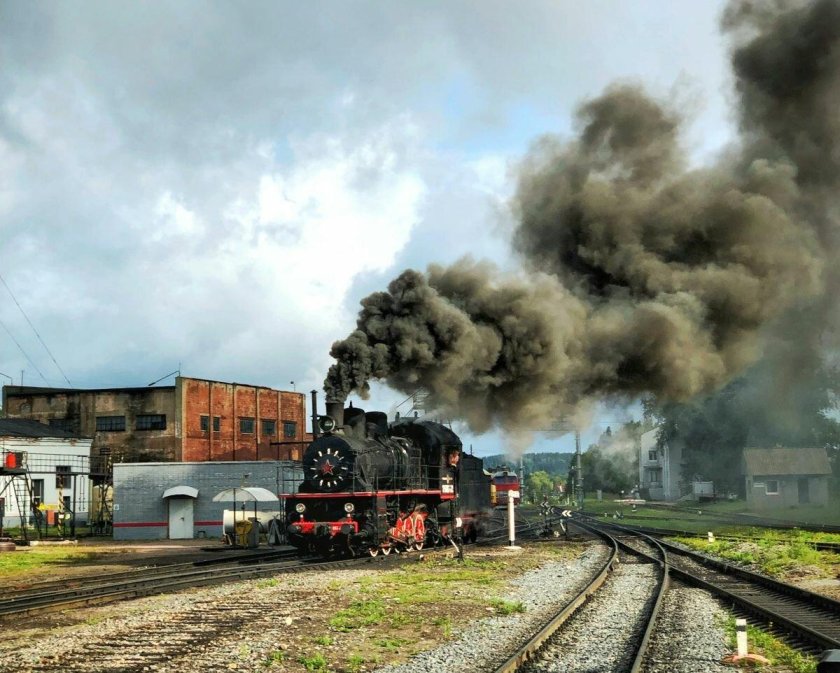 Ретро поезд Сортавала