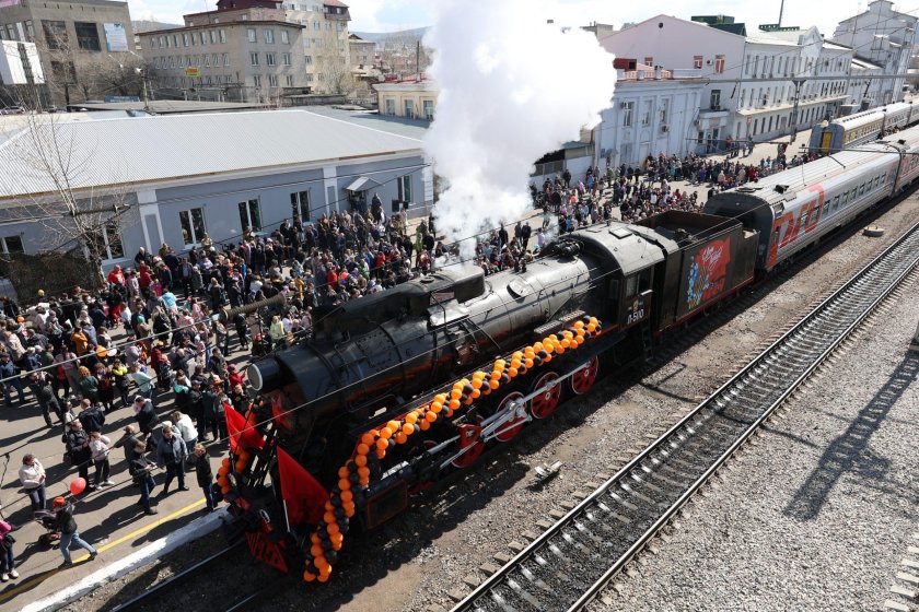 Ретро поезд Воронеж Рамонь