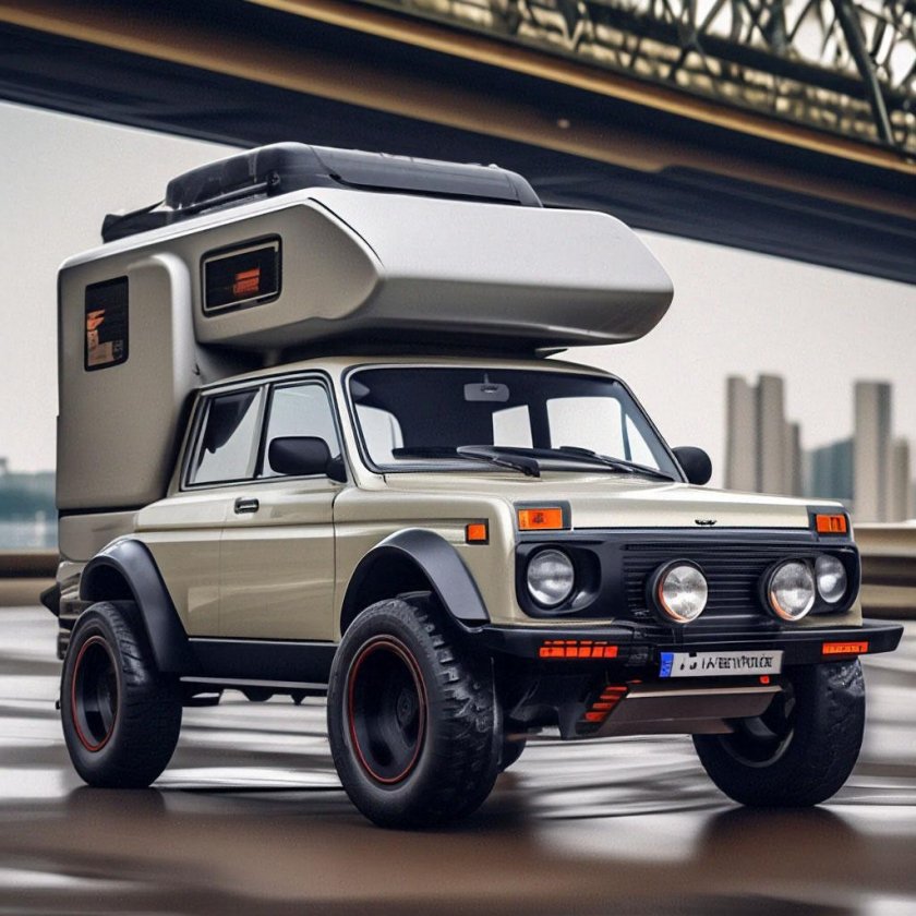 Нива 4х4 автодом